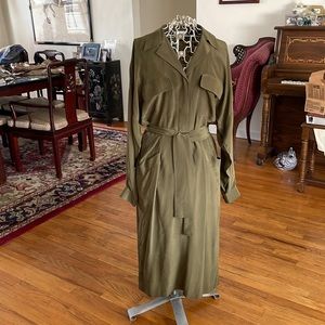 Annalisa vintage silk shirtwaist dress